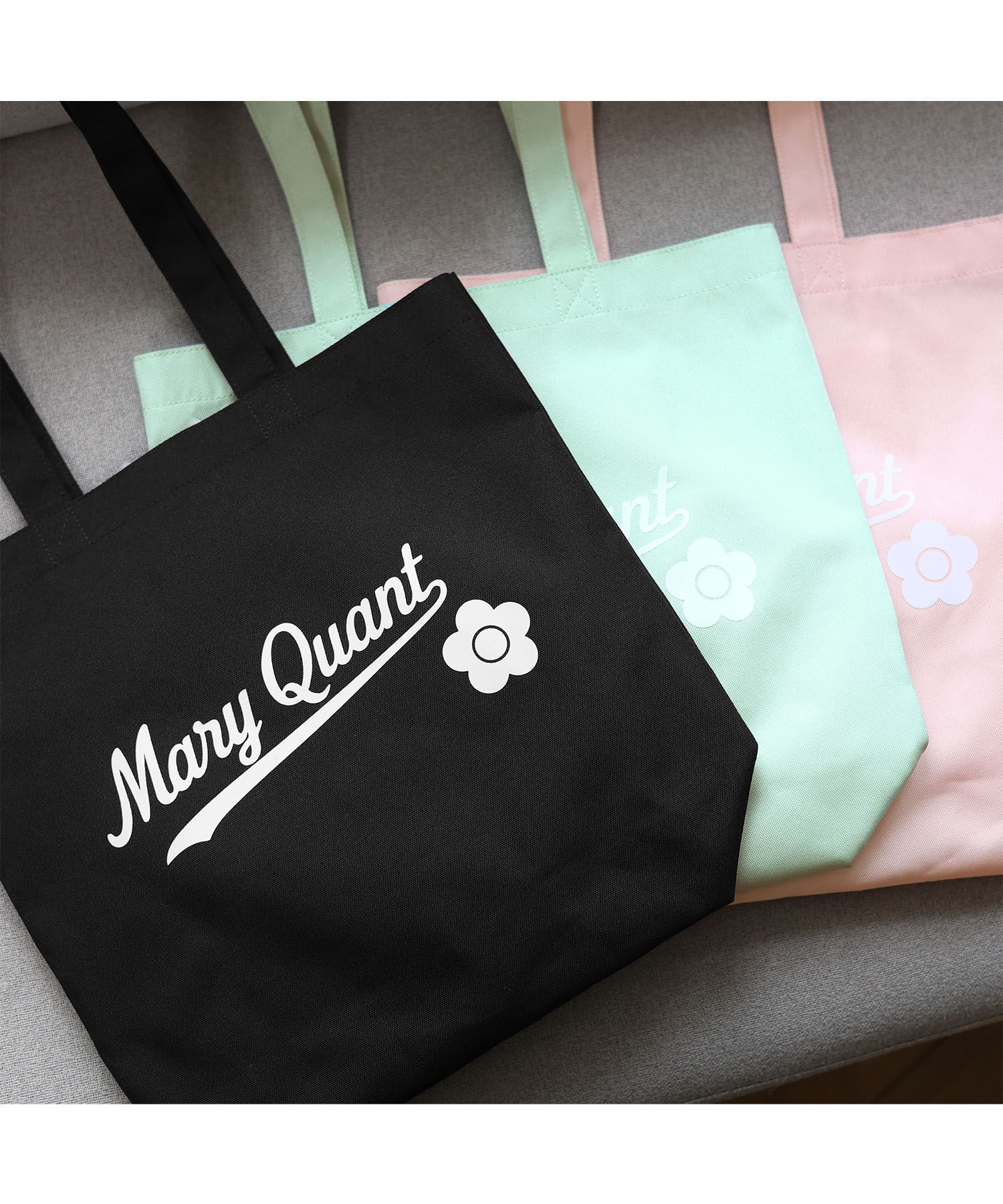 MARY QUANT「ベースボールロゴ トート」|トートバッグ|