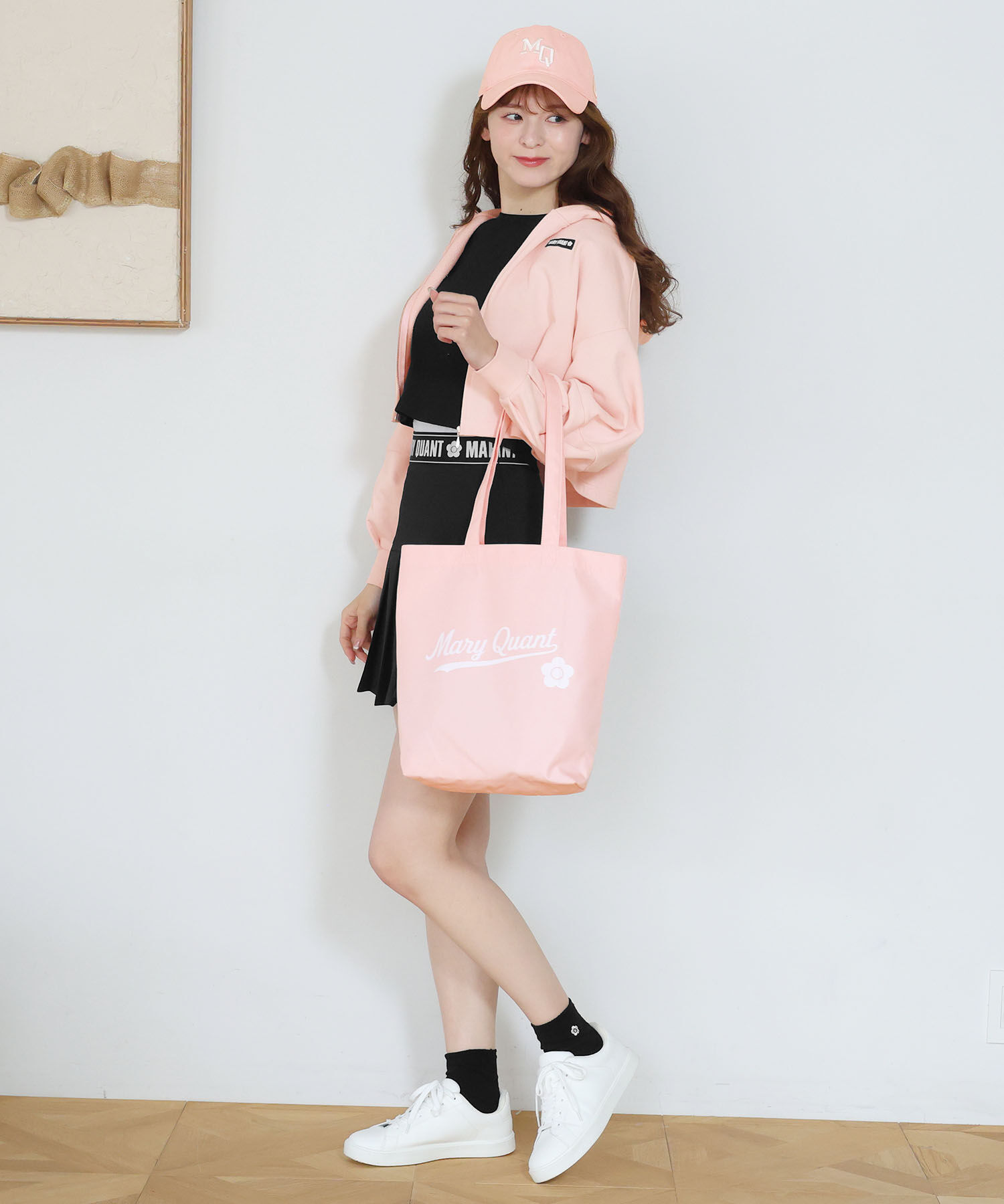 MARY QUANT「ベースボールロゴ トート」|トートバッグ|