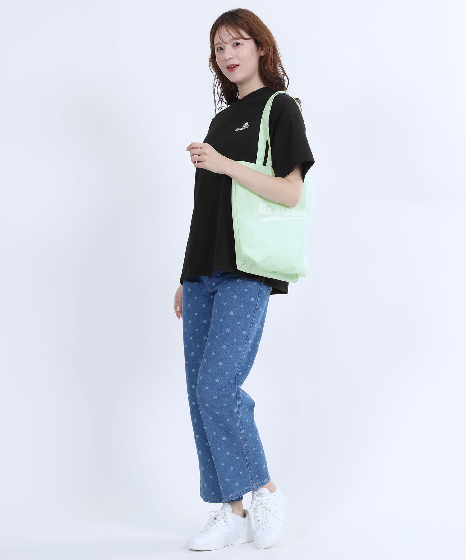 MARY QUANT「ベースボールロゴ トート」|トートバッグ|