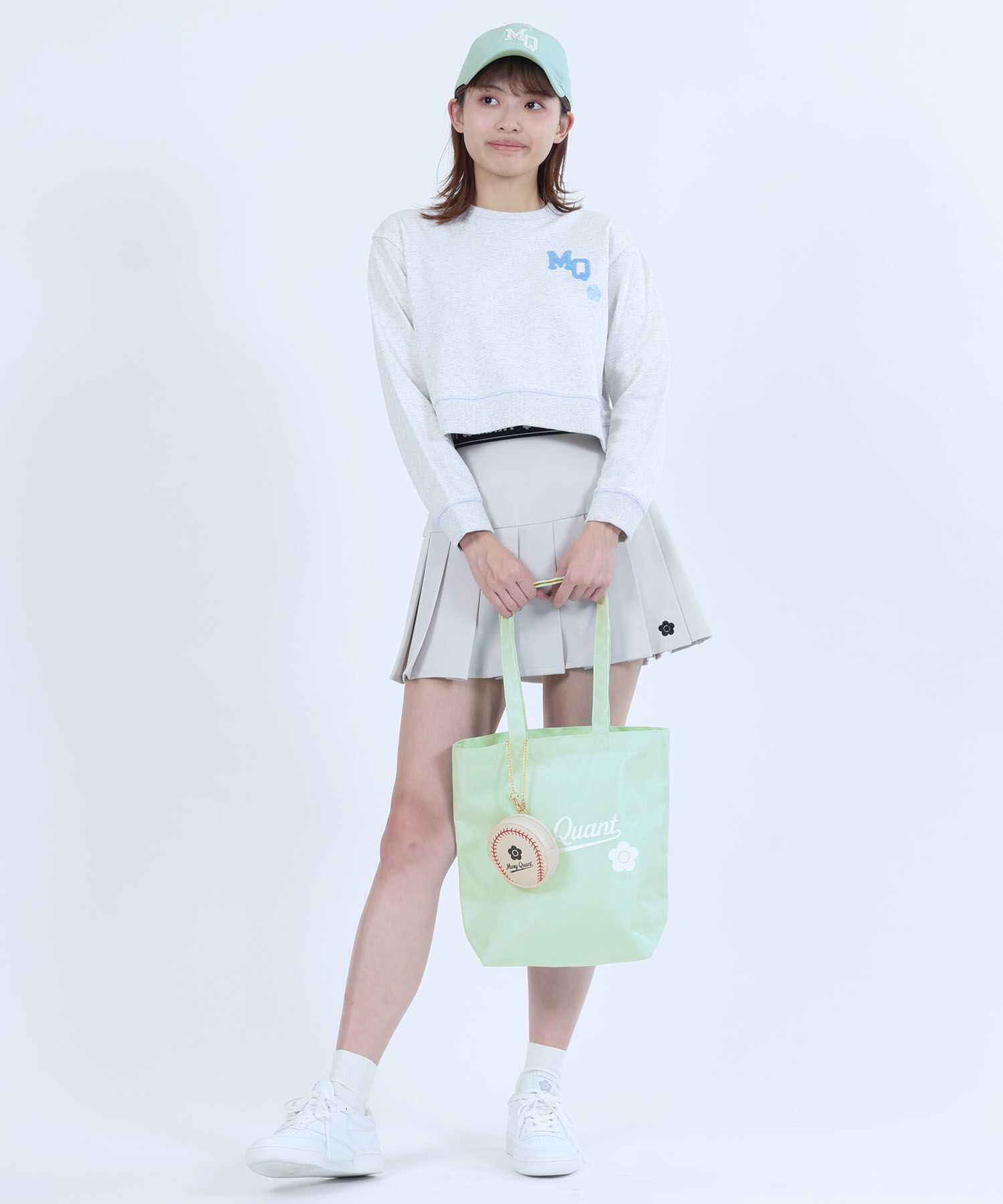 MARY QUANT「ベースボールロゴ トート」|トートバッグ|