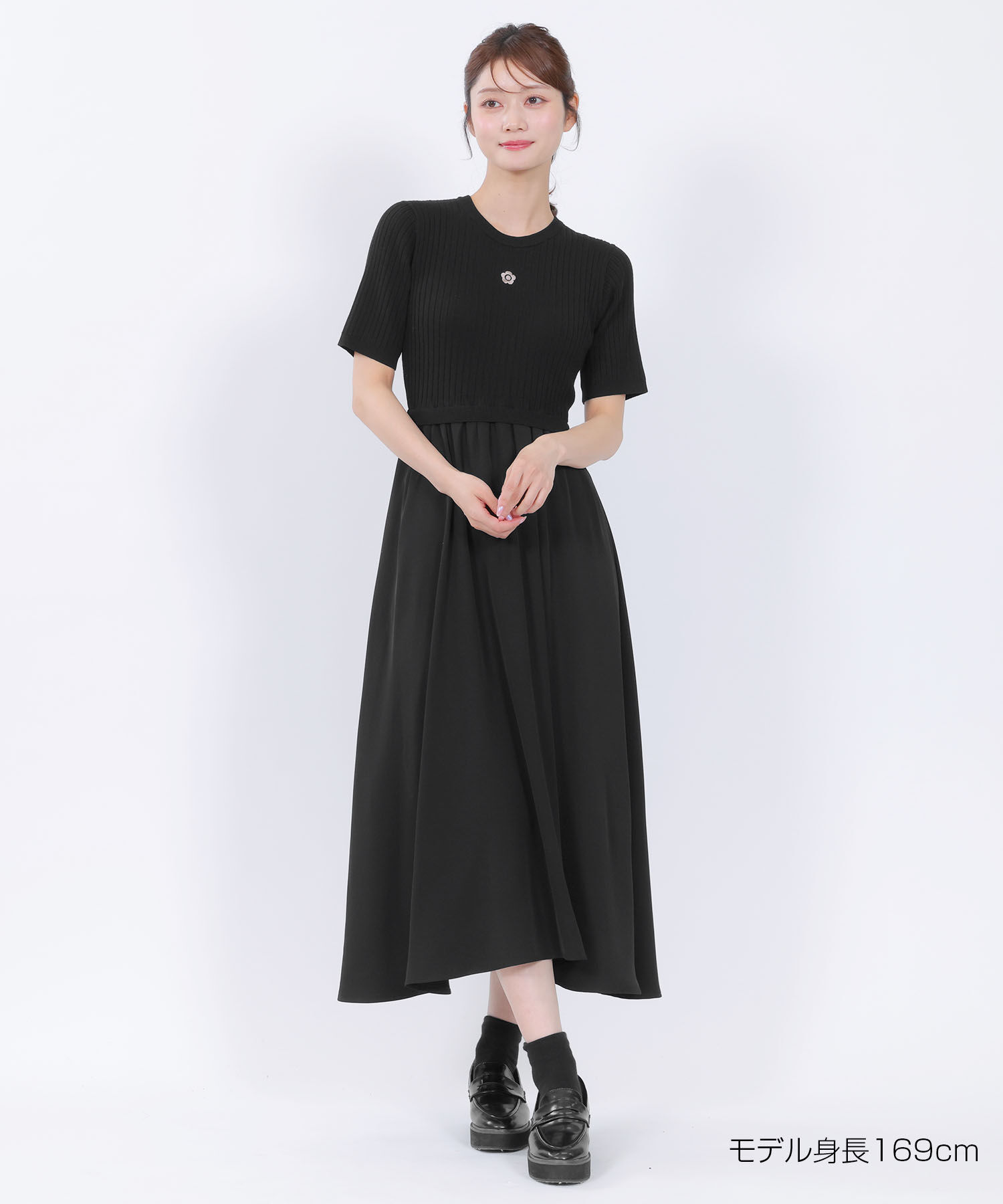 MARY QUANT「ドッキング ワンピース」|ワンピース|ブラック