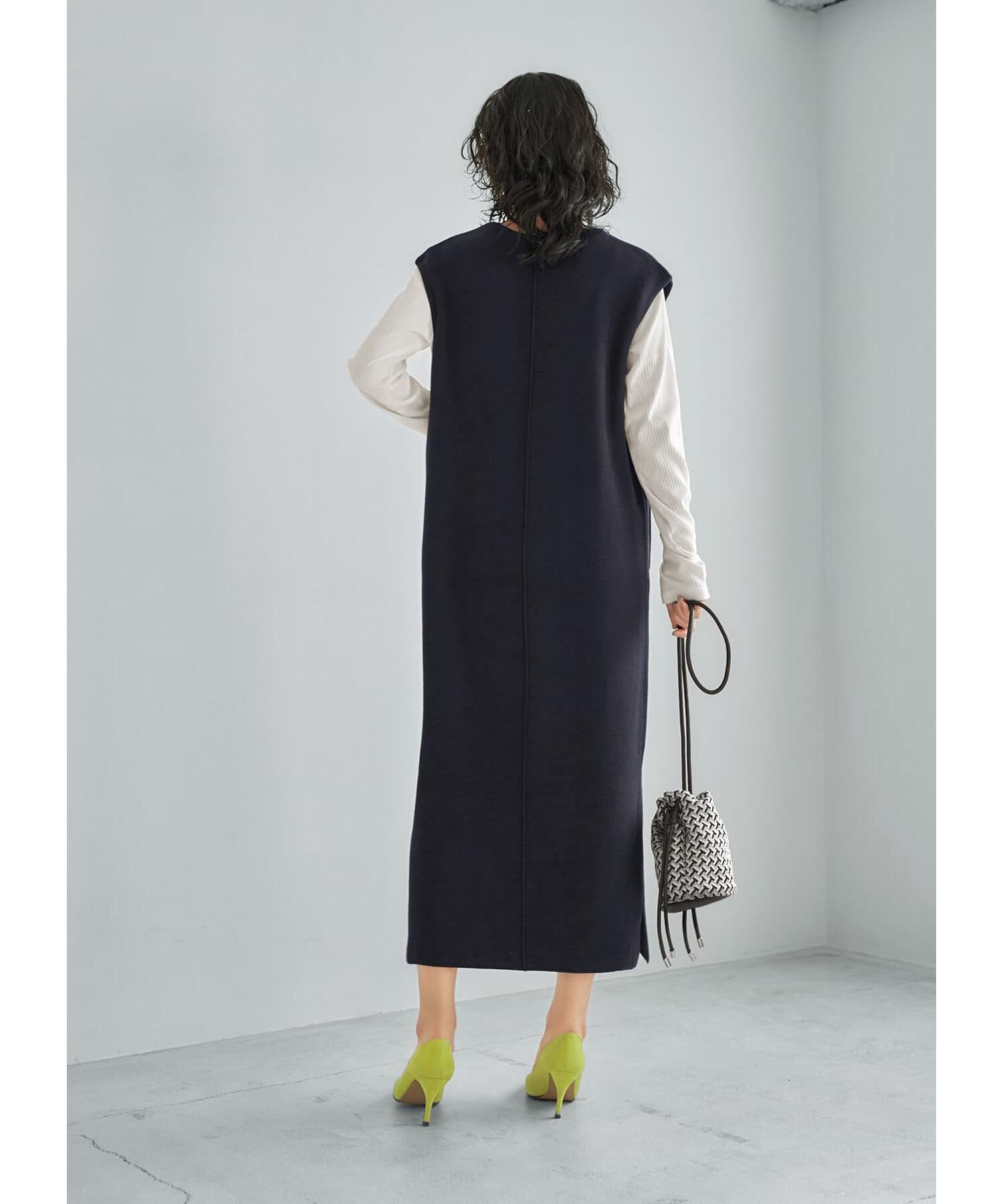 STYLE DELI「３シーズンコットン混紡◆ポケットジャンパースカート」|ジャンパースカート|