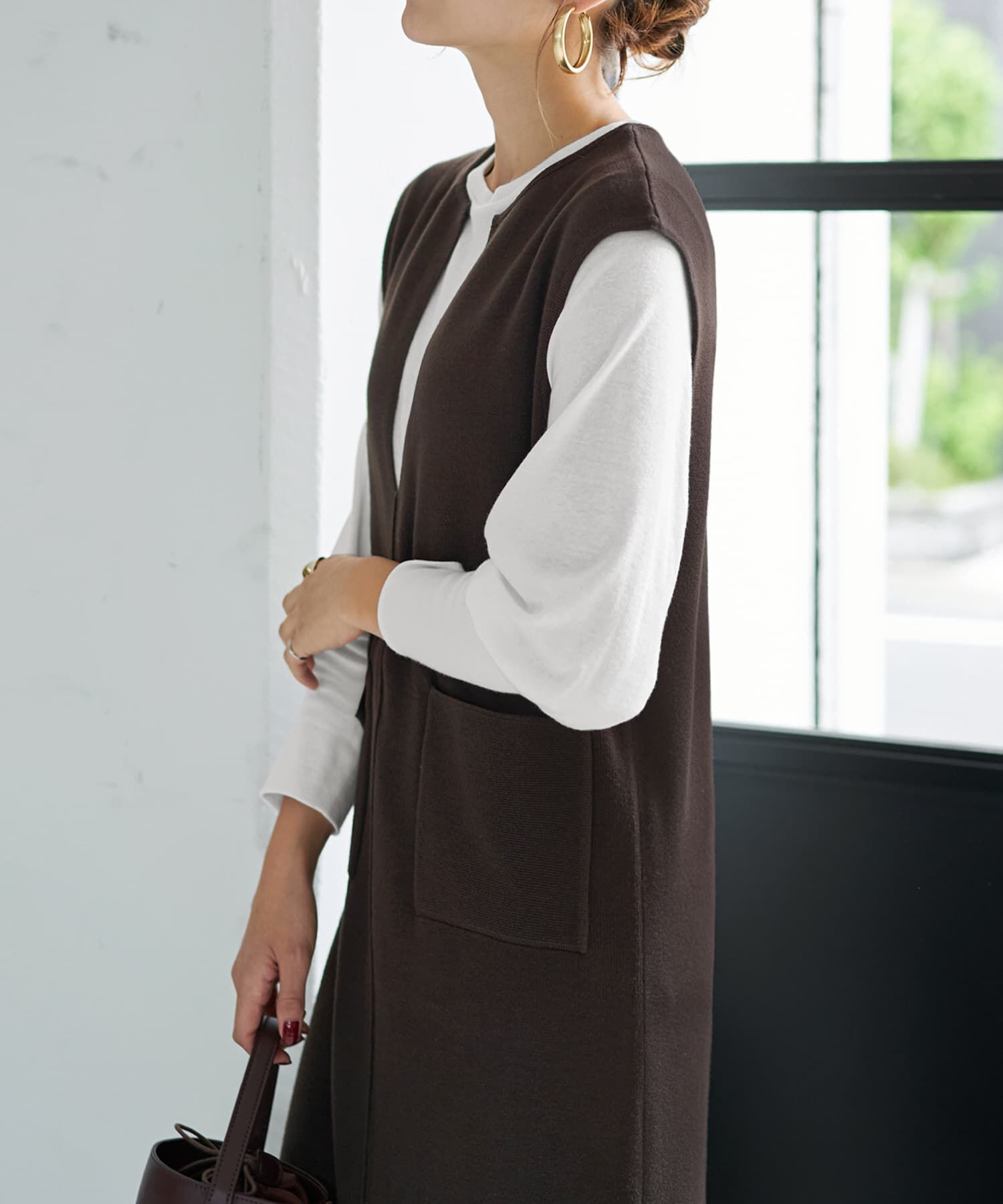 STYLE DELI「３シーズンコットン混紡◆ポケットジャンパースカート」|ジャンパースカート|