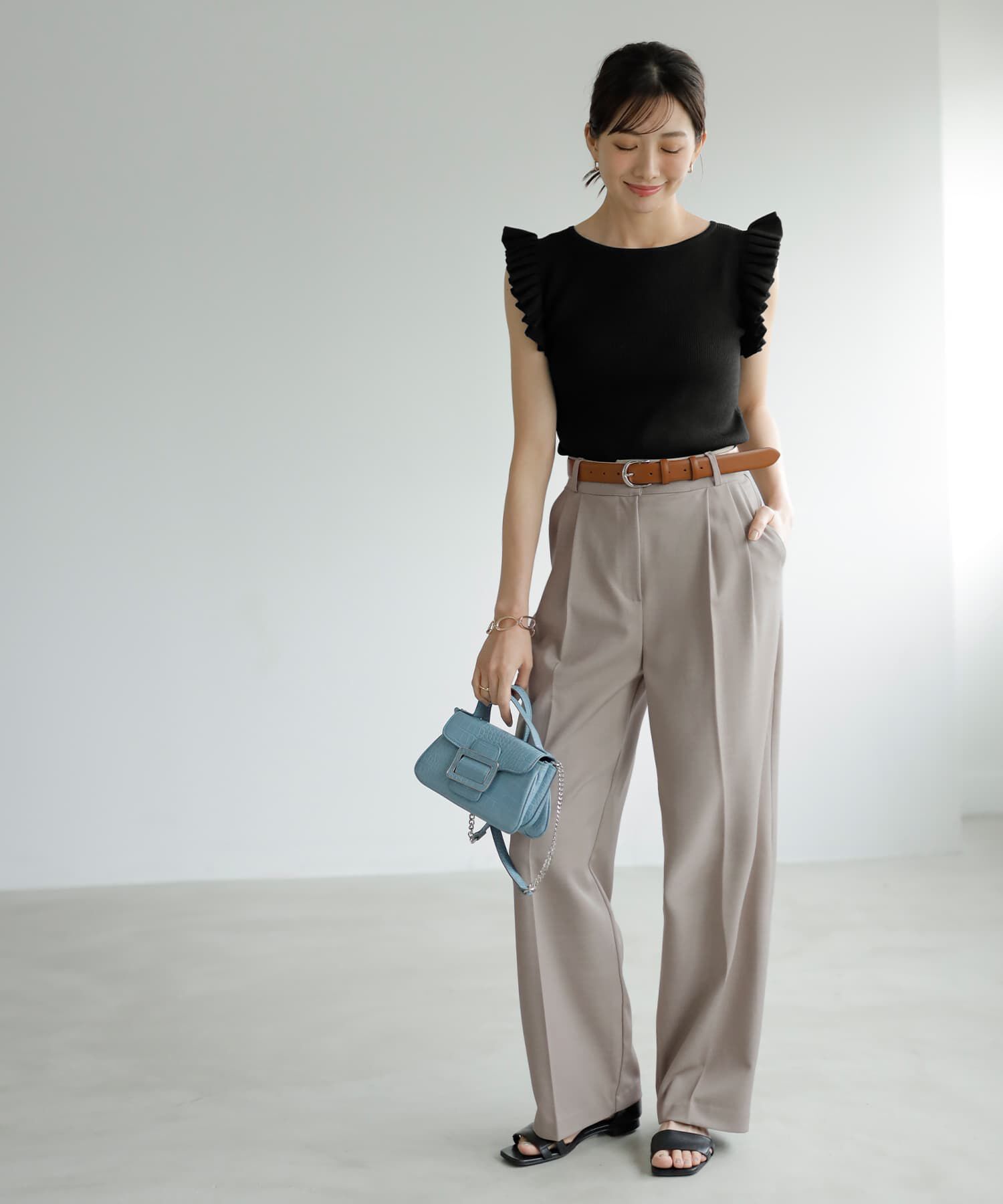 STYLE DELI「少し太めな30mmのリアルレザーベルト」|ベルト|