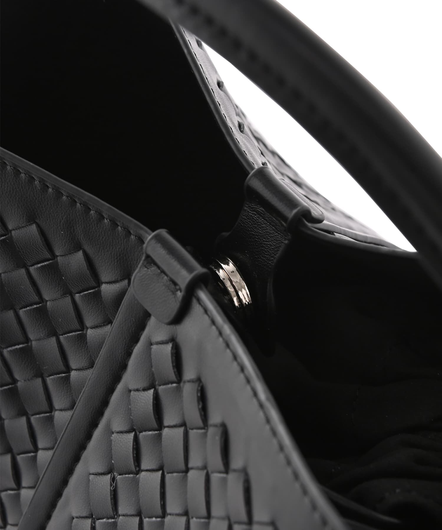 STYLE DELI「【DELI by】編み込みリアルレザーバケットバッグ」|ショルダー・メッセンジャー|