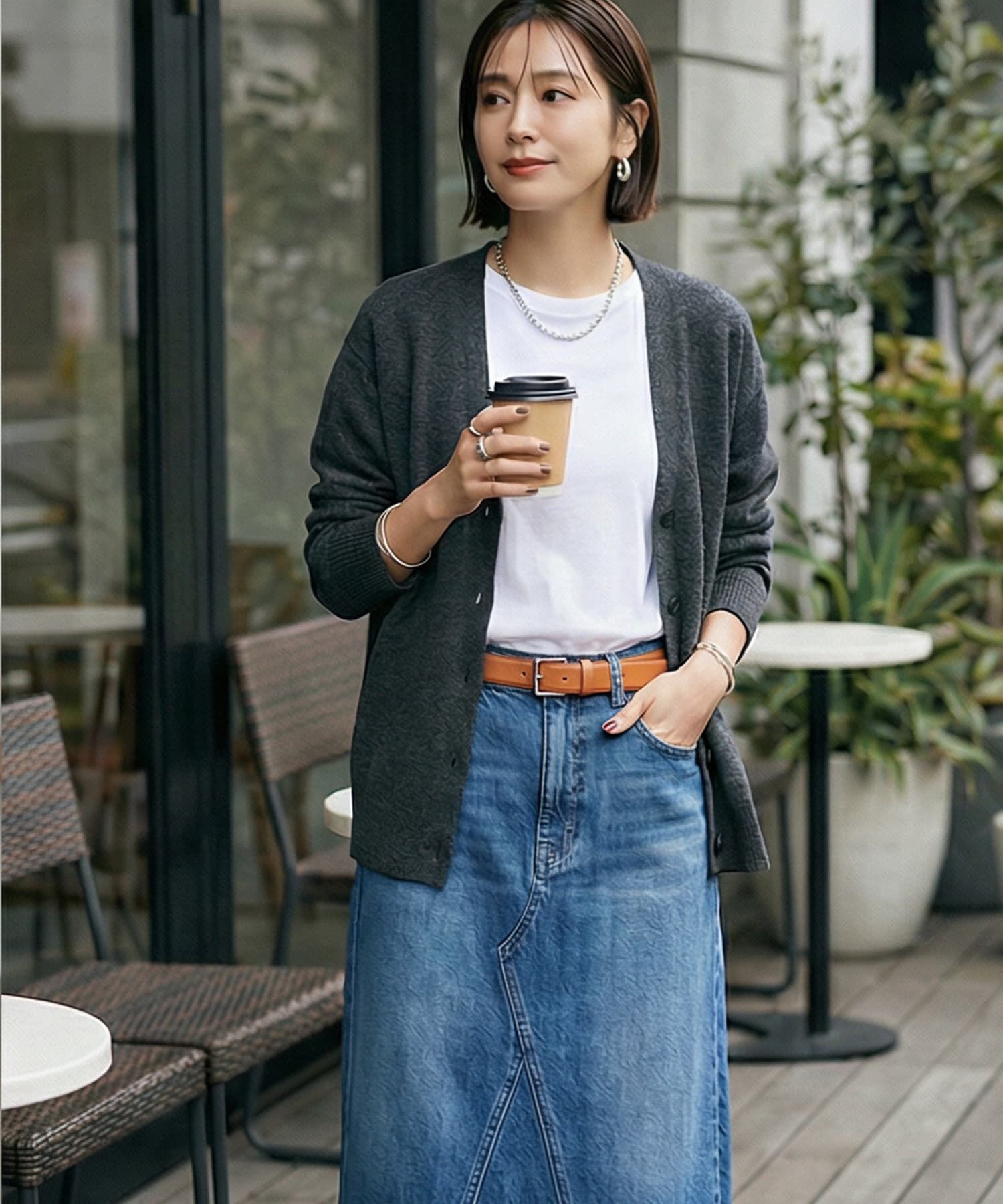 STYLE DELI「【DELI by】スクエアバックルリアルレザーベルト」|ベルト|