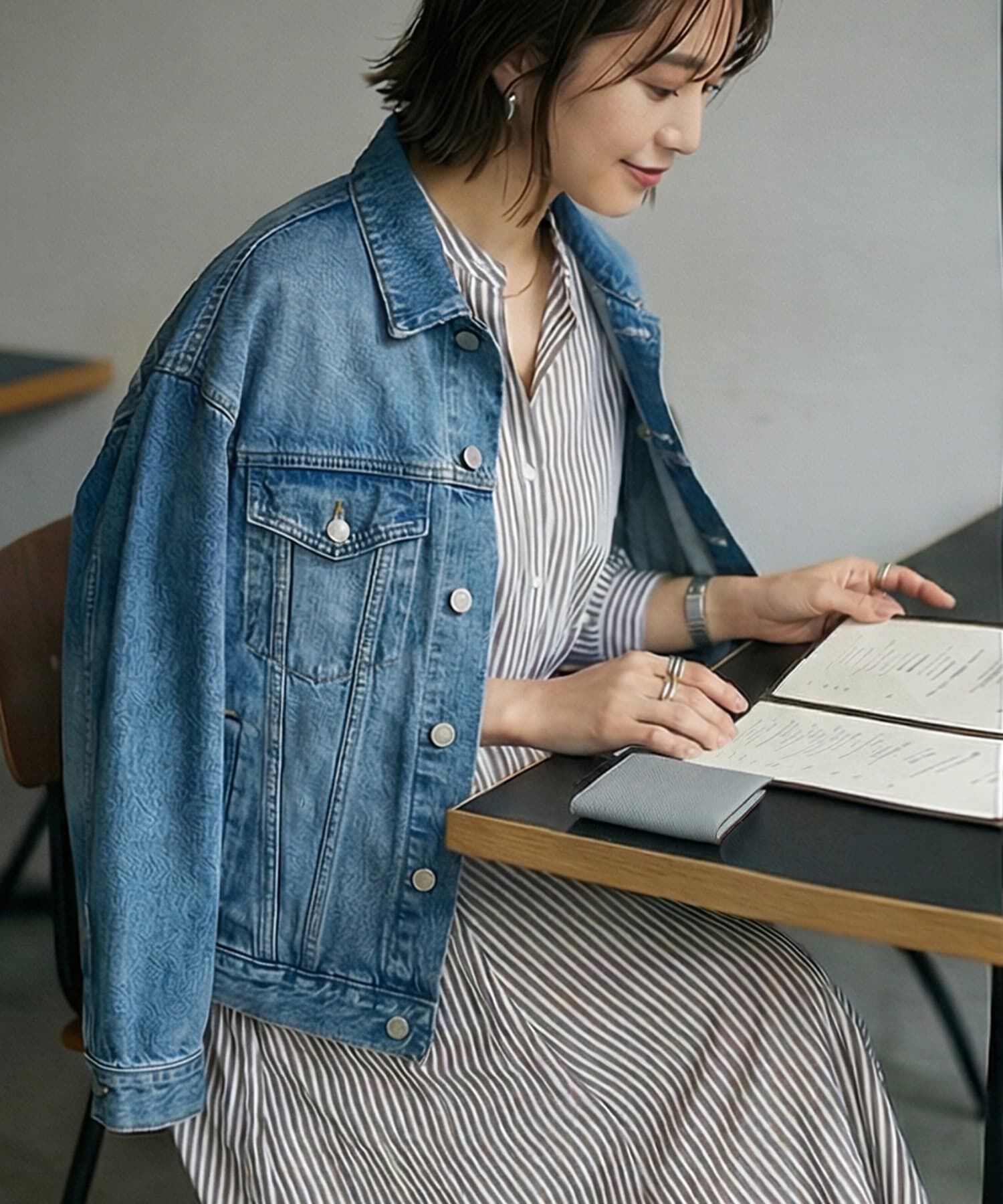 STYLE DELI「【DELI by】フラップデザインリアルレザーコイン＆カードウォレット」|名刺入れ・カードケース|