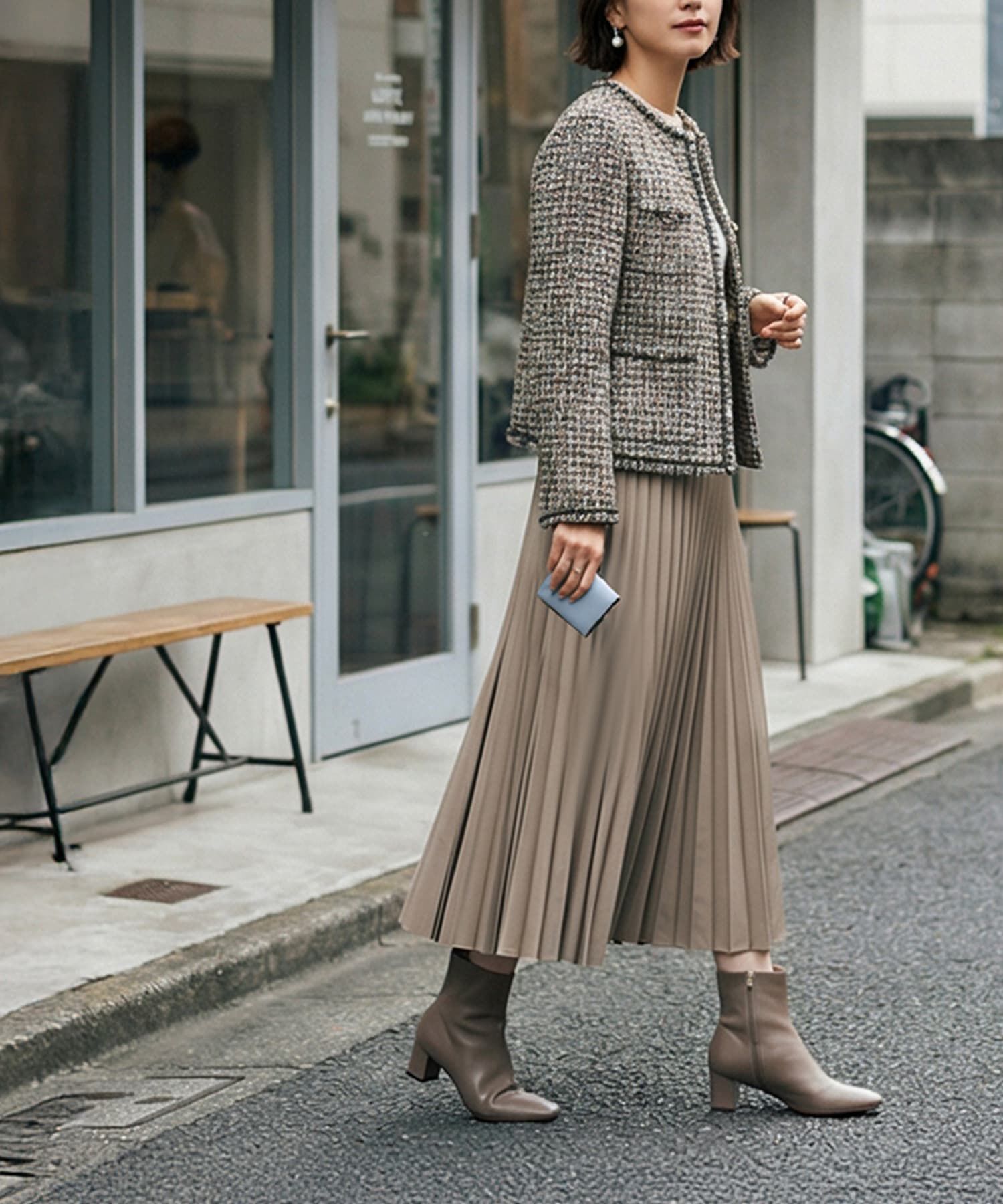 STYLE DELI「【DELI by】フラップデザインリアルレザーコイン＆カードウォレット」|名刺入れ・カードケース|