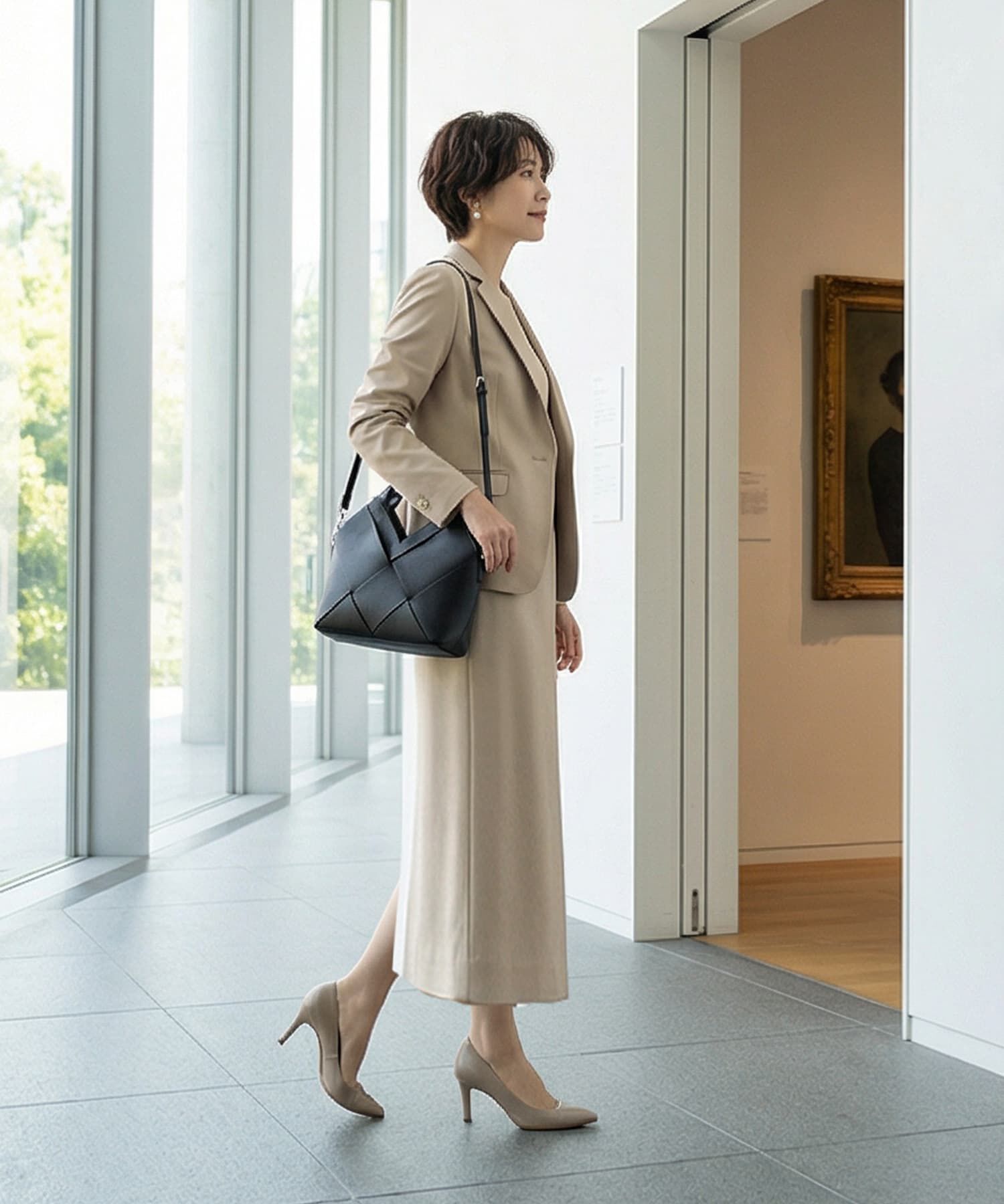 STYLE DELI「【DELI by】リアルレザー編み込み・2WAYワンハンドルバッグ」|ショルダー・メッセンジャー|