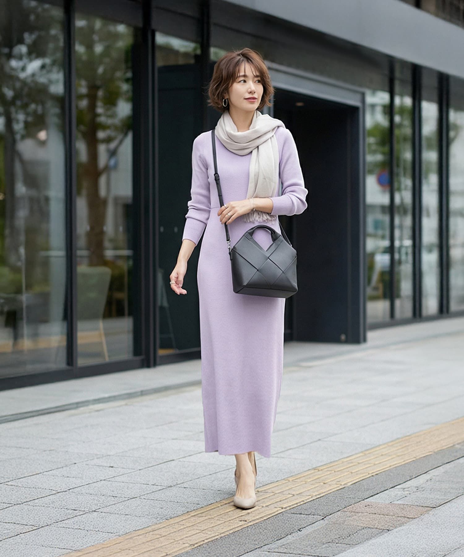 STYLE DELI「【DELI by】リアルレザー編み込み・2WAYワンハンドルバッグ」|ショルダー・メッセンジャー|