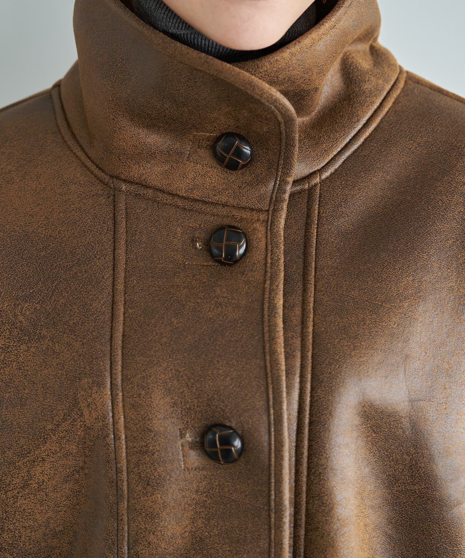 STYLE DELI「フェイクムートンオーバーコート」|その他|