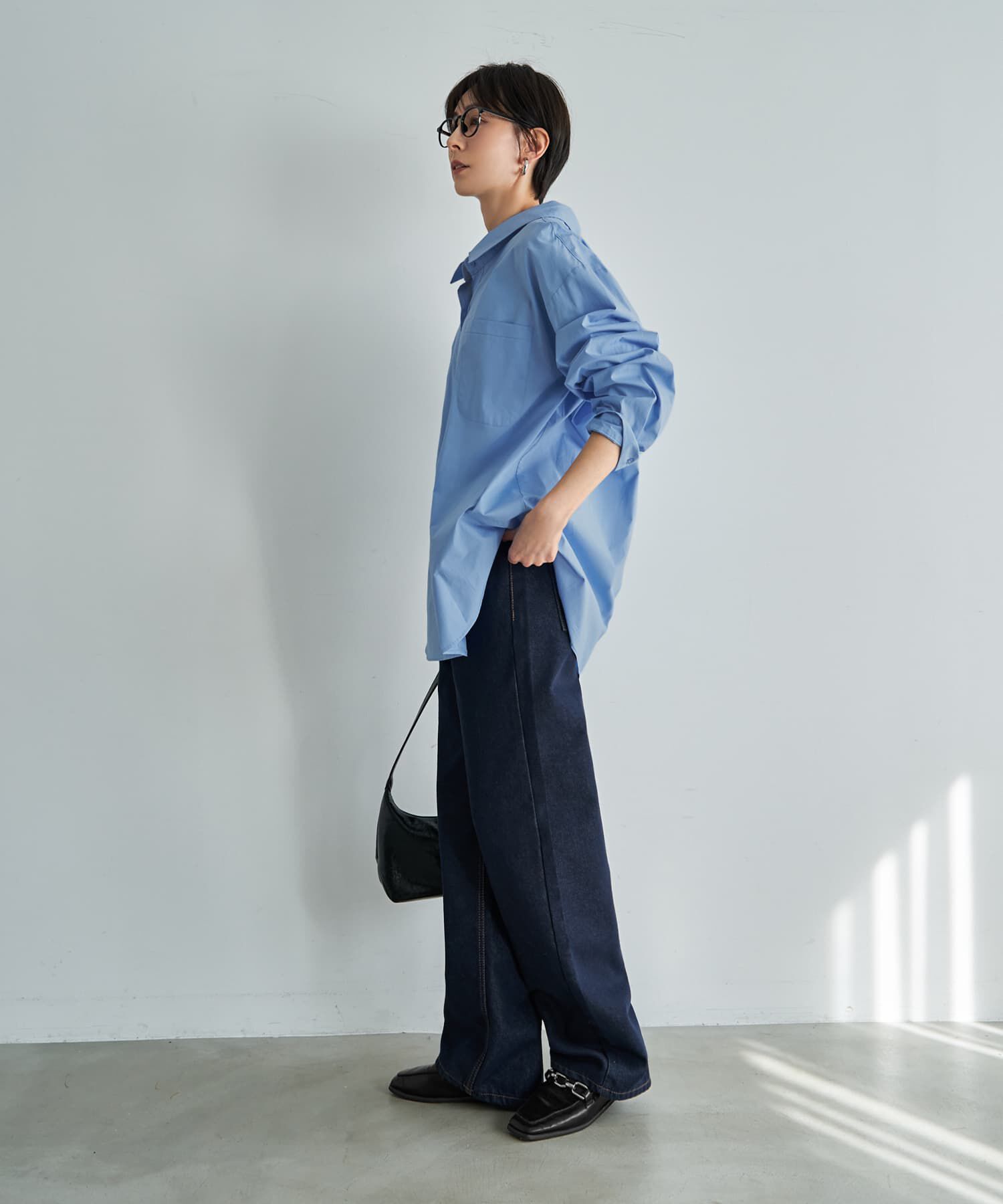 STYLE DELI「ハリ感ゆったりBASICシャツ」|シャツ・ブラウス|