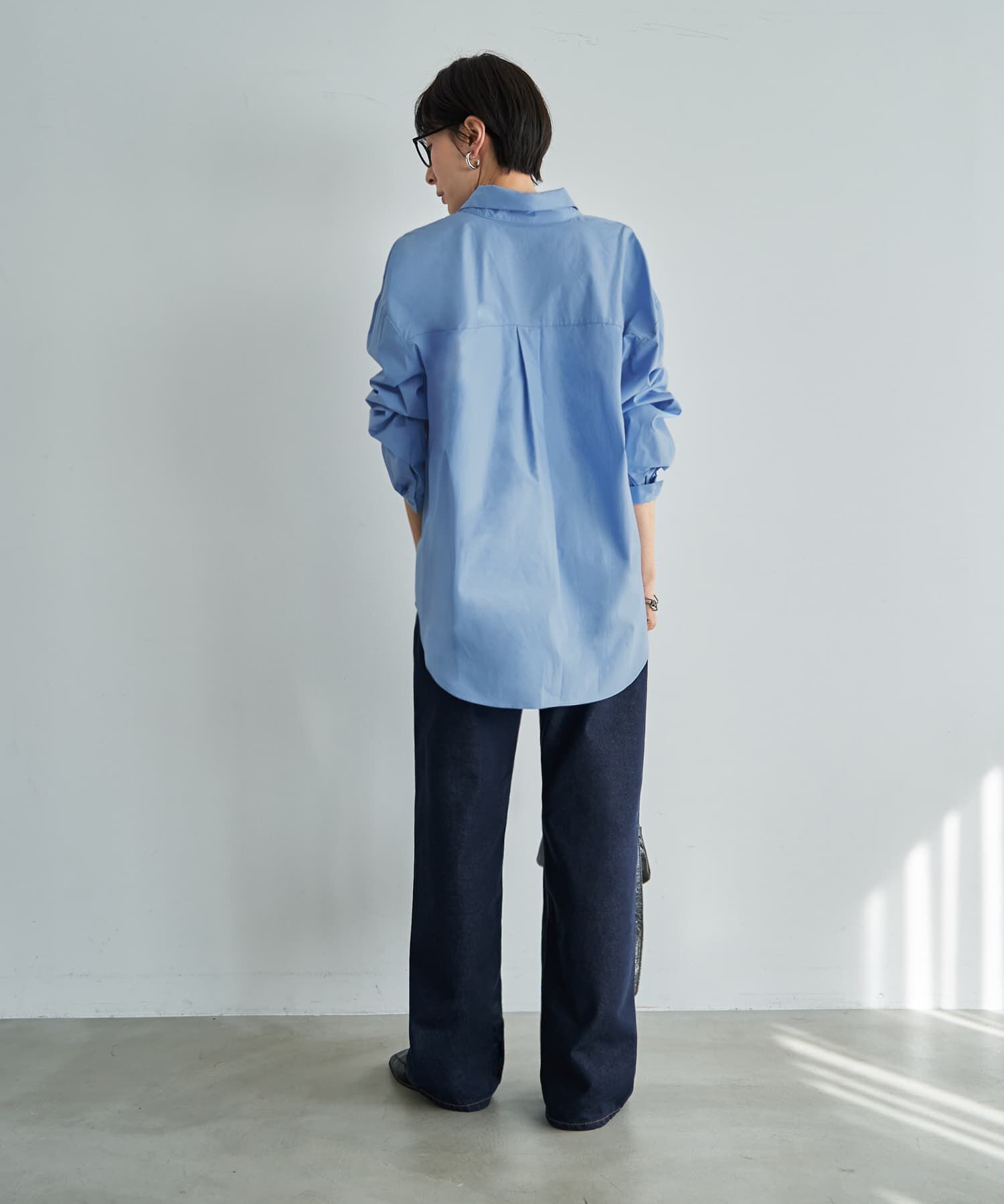 STYLE DELI「ハリ感ゆったりBASICシャツ」|シャツ・ブラウス|