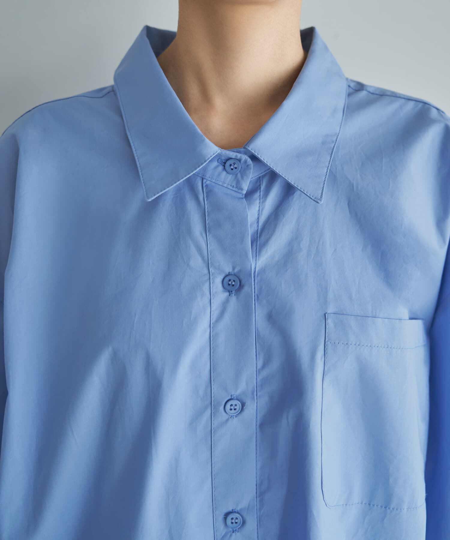 STYLE DELI「ハリ感ゆったりBASICシャツ」|シャツ・ブラウス|