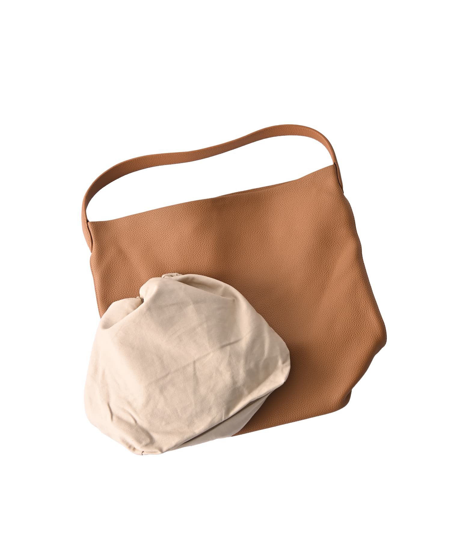 STYLE DELI「【DELI by】ミニマルバケットリアルレザーバッグ（ラージ）」|トートバッグ|