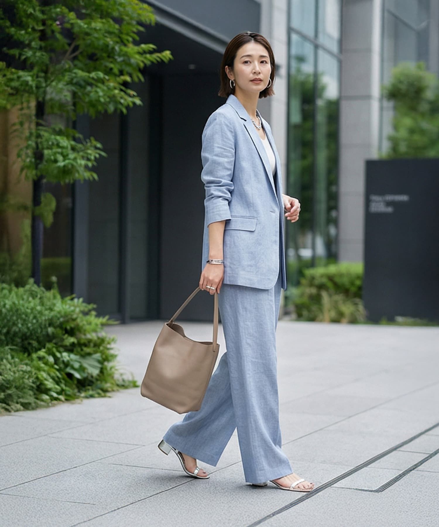 STYLE DELI「【DELI by】ミニマルバケットリアルレザーバッグ（レギュラー）」|トートバッグ|