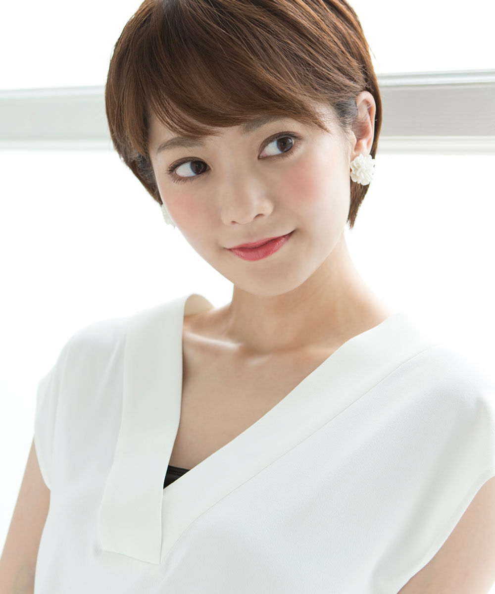 colleca la「グロッシーフラワーイヤリング」|イヤリング|