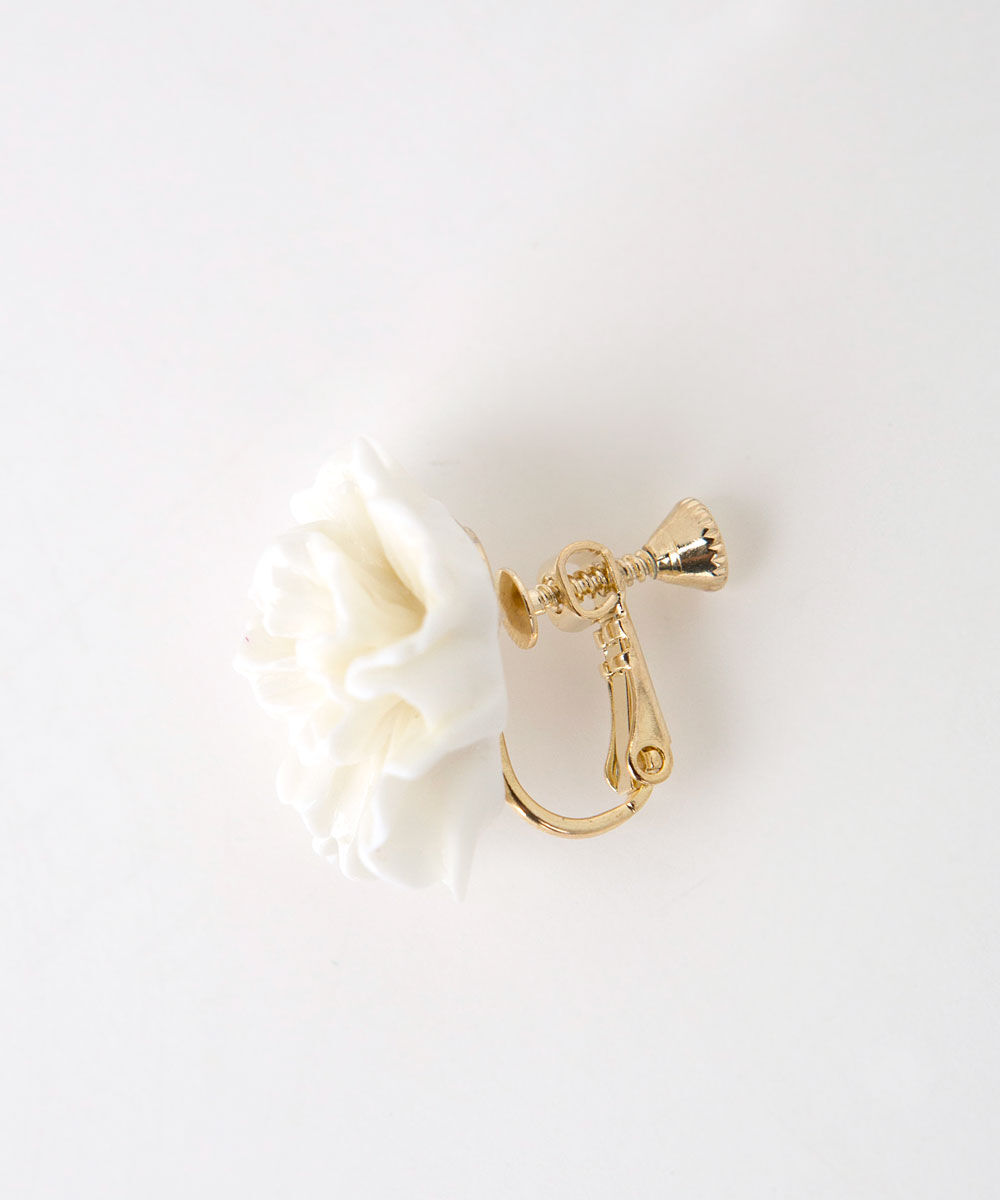 colleca la「グロッシーフラワーイヤリング」|イヤリング|