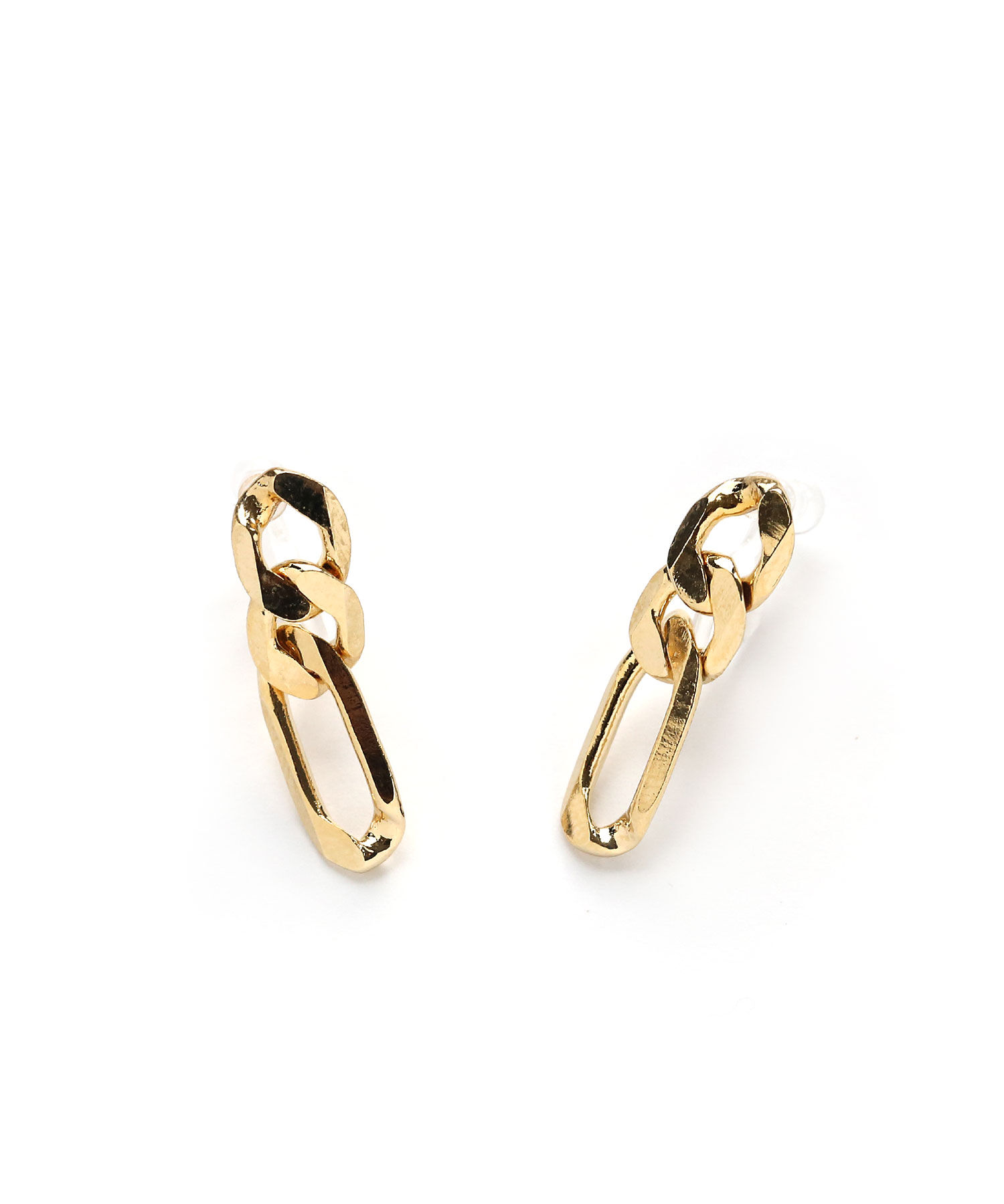 colleca la「樹脂ノンホール・フィガロチェーンイヤリング」|イヤリング|