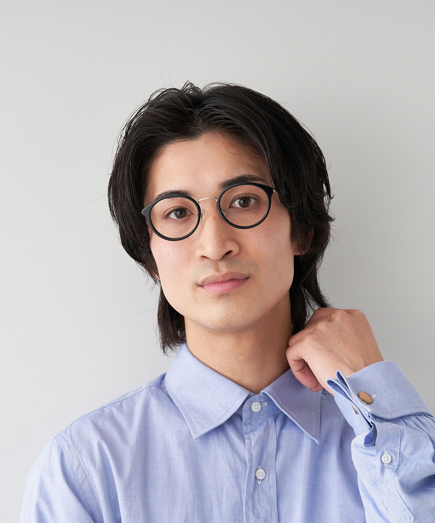  「ボストン型 メガネ｜CLASSIC TREND メタルテンプル ゾフレンズ交換券付き」|メガネ|