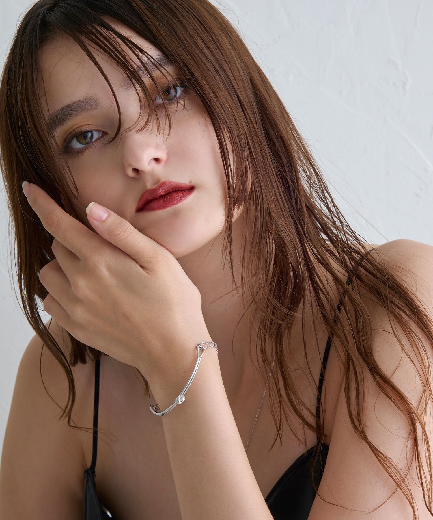 JUPITER「【SV925】ノットバングル/シルバー/ペア」|ブレスレット・バングル|