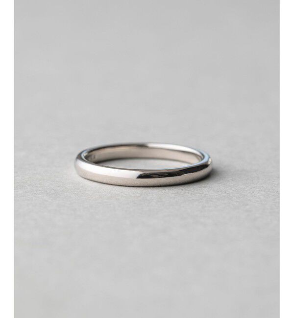 ete「[シェア] ブラックビジュー リング」|リング|プラチナム