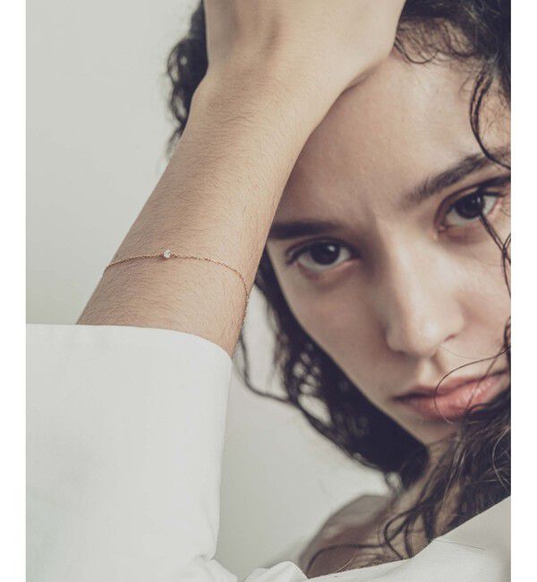 ete「K18 ダイヤモンド ブレスレット「ブライト」」|ブレスレット・バングル|