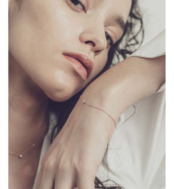 ete「K18 ダイヤモンド ブレスレット「ブライト」」|ブレスレット・バングル|