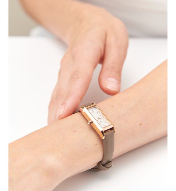 ete「レクタングルフェイス ウォッチ」|腕時計|