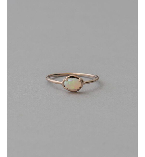 ete「K10MPG オパール リング」|リング|ピンクゴールド