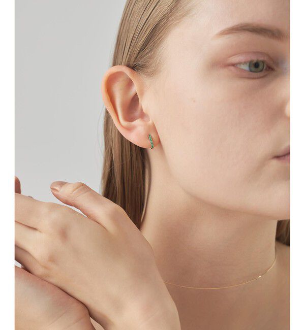 ete「ビジュー タイトイヤリング」|イヤリング|