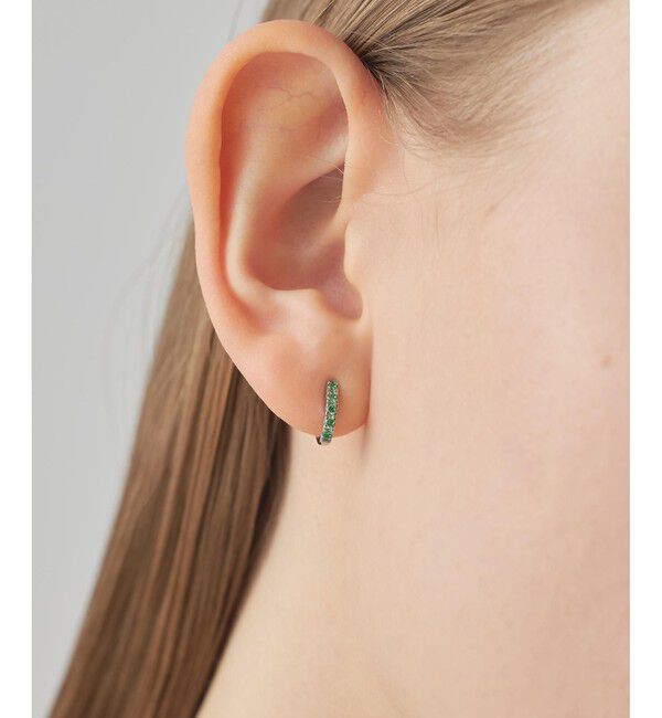 ete「ビジュー タイトイヤリング」|イヤリング|