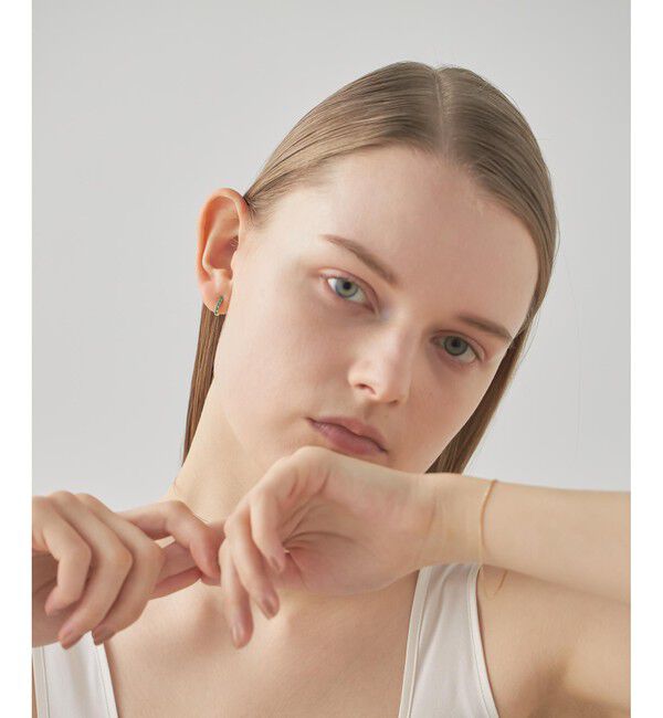 ete「ビジュー タイトイヤリング」|イヤリング|