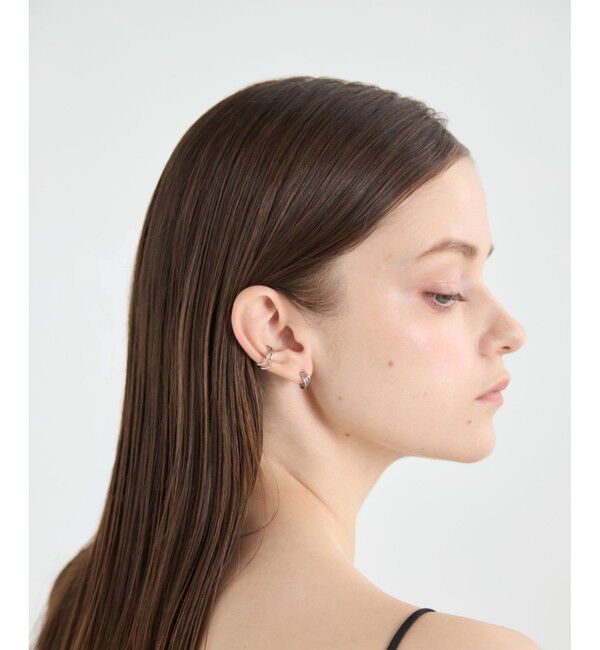 ete「[デイリープラチナ] PT501 ドミノ ピアス」|ピアス|