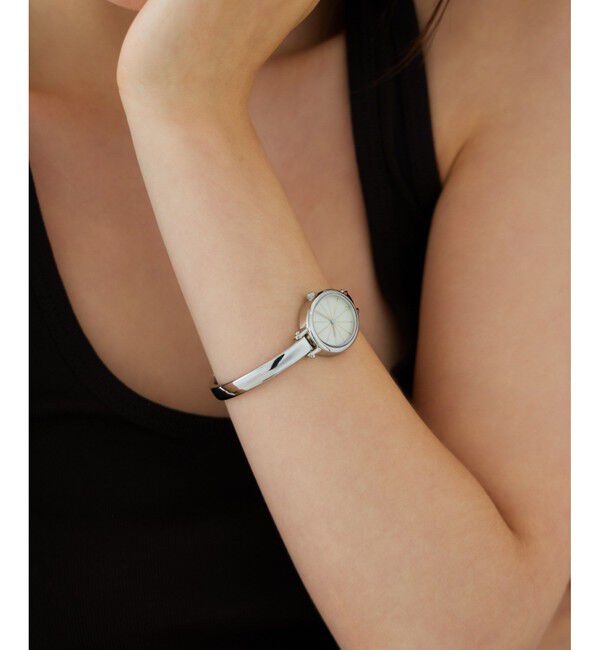 ete「ダイヤモンド バングルウォッチ」|腕時計|