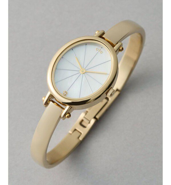 ete「ダイヤモンド バングルウォッチ」|腕時計|