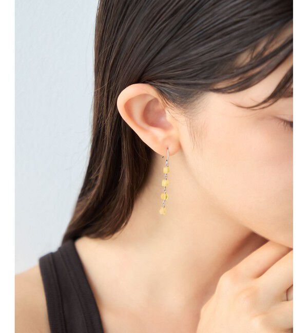 ete「ナチュラルストーン ピアス」|ピアス|