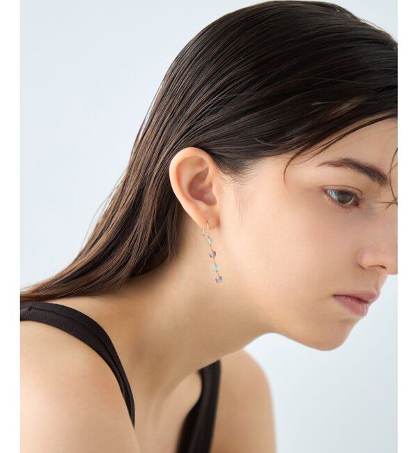 ete「ナチュラルストーン ピアス」|ピアス|