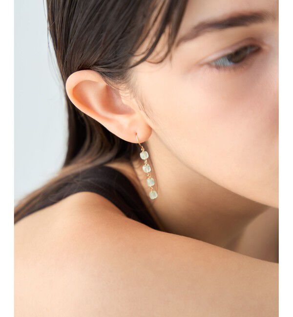 ete「ナチュラルストーン ピアス」|ピアス|