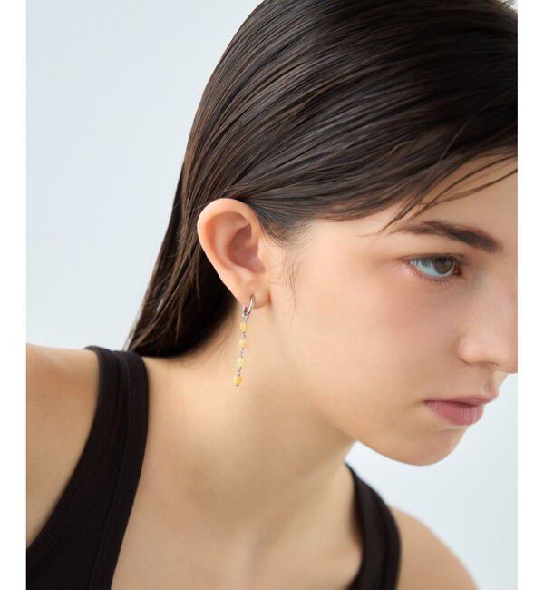 ete「ナチュラルストーン イヤリング」|イヤリング|