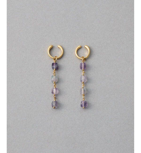 ete「ナチュラルストーン イヤリング」|イヤリング|B