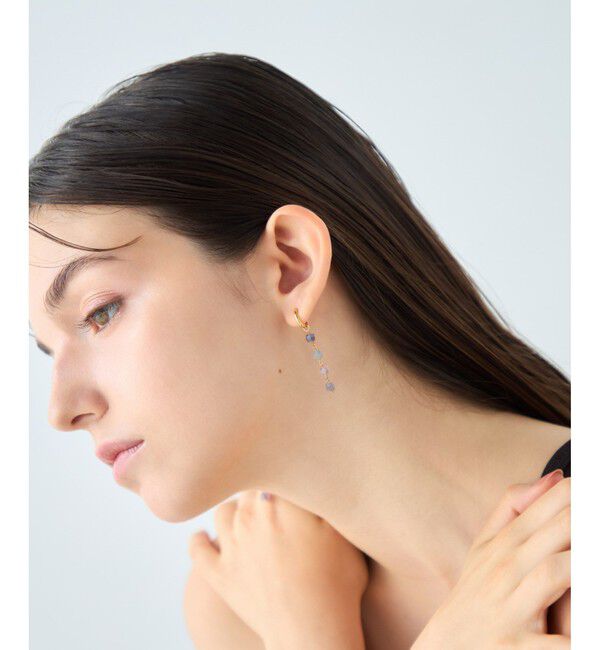 ete「ナチュラルストーン イヤリング」|イヤリング|