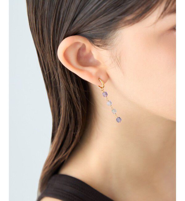 ete「ナチュラルストーン イヤリング」|イヤリング|