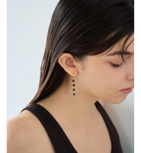 ete「ナチュラルストーン イヤリング」|イヤリング|