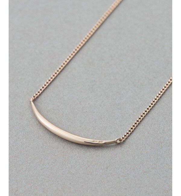 ete「[レイヤード] カーヴライン ネックレス」|ネックレス|