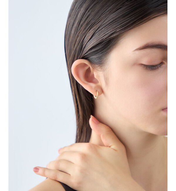 ete「[フォーチュン] フープイヤリング」|イヤリング|