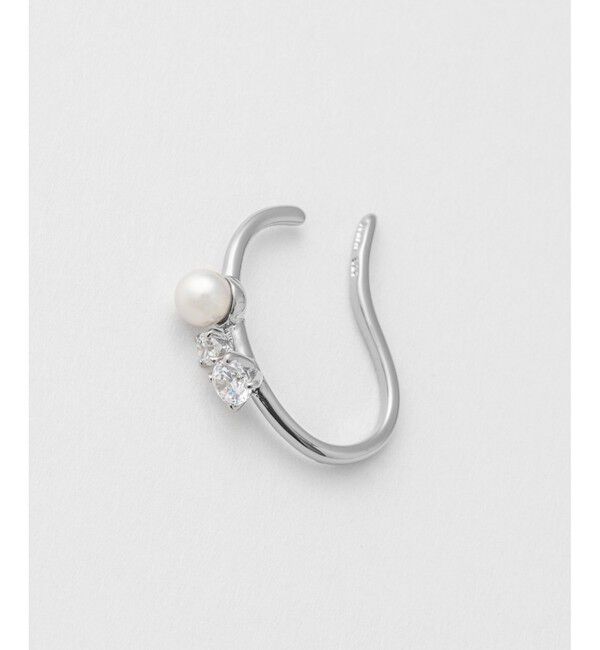 Jouete「ウェアリング ジルコニア&times;パール」|イヤリング|