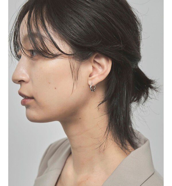 Jouete「フープピアス ツイスト」|ピアス|