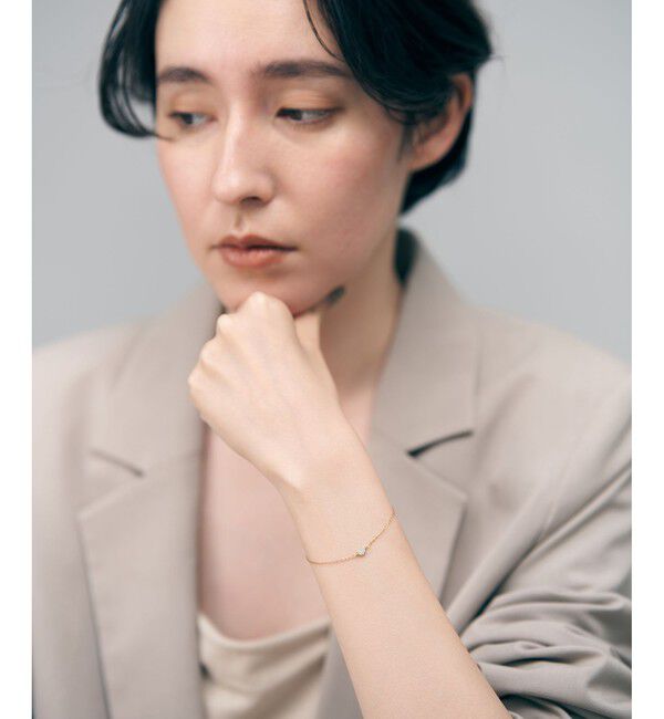 Jouete「[ミニマル] ジルコニア サークル ブレスレット」|ブレスレット・バングル|