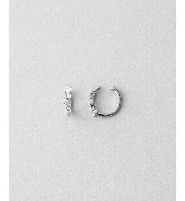 Jouete「イヤリング ジルコニア」|イヤリング|プラチナム